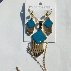 Dripping  Jewelry set